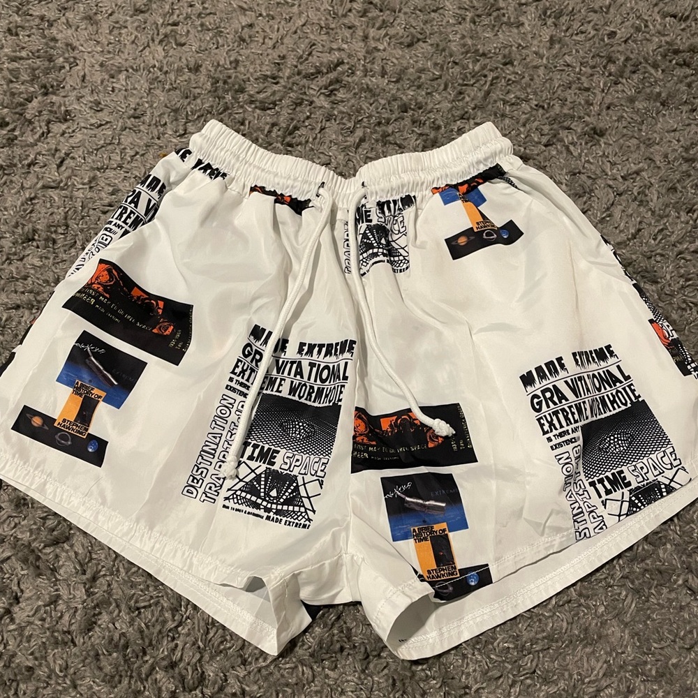 baggy high wasted comfy shorts